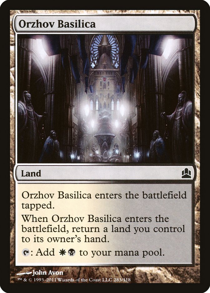 Orzhov Basilica [Commander 2011] | Gamer Loot