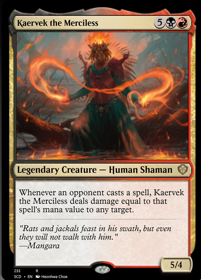 Kaervek the Merciless [Starter Commander Decks] | Gamer Loot