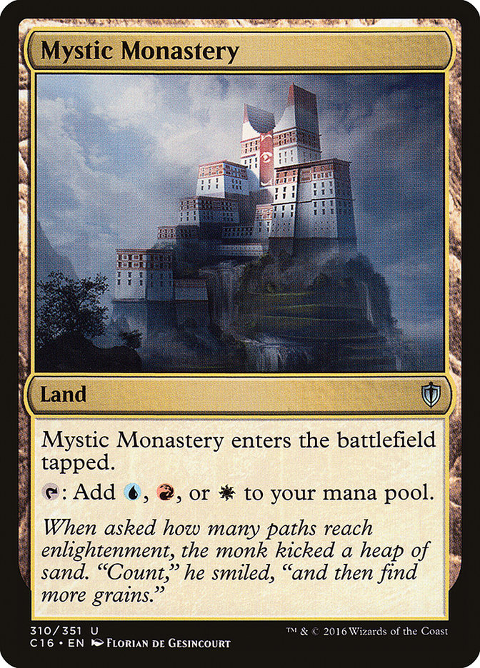 Mystic Monastery [Commander 2016] | Gamer Loot