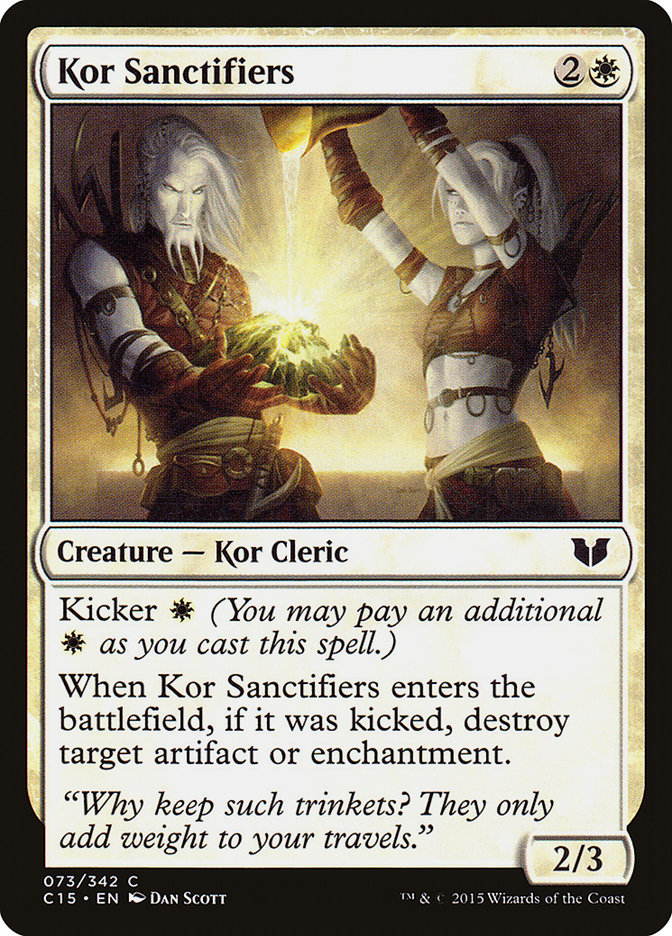 Kor Sanctifiers [Commander 2015] | Gamer Loot