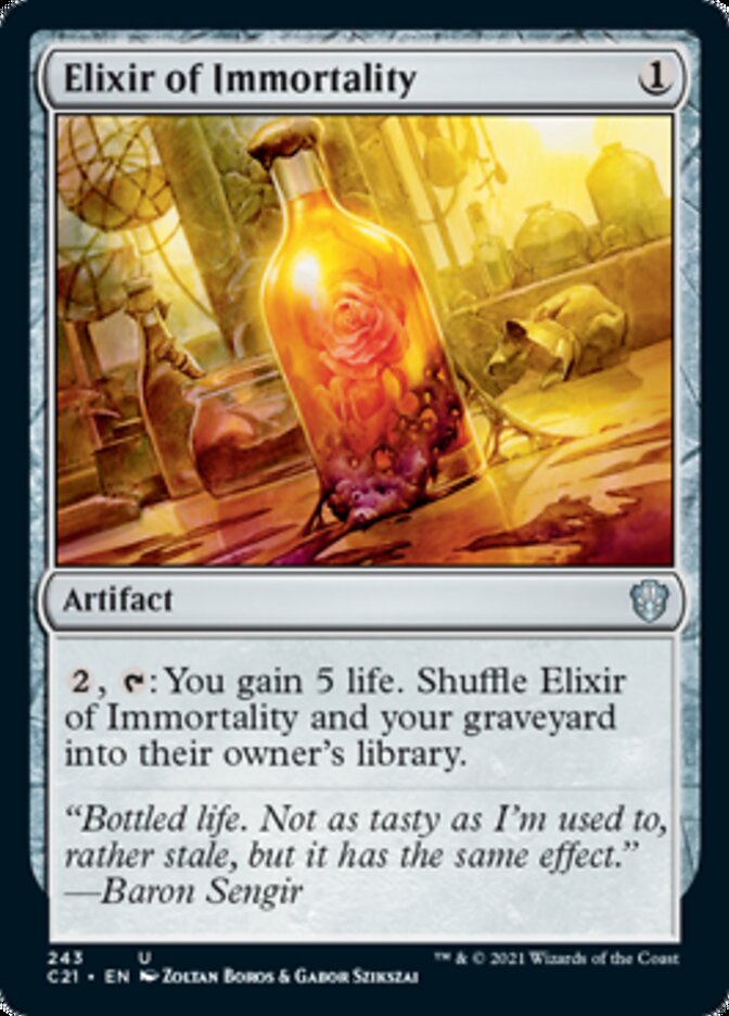 Elixir of Immortality [Commander 2021] | Gamer Loot