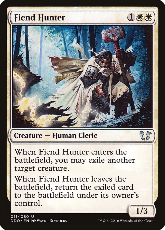 Fiend Hunter [Duel Decks: Blessed vs. Cursed] | Gamer Loot