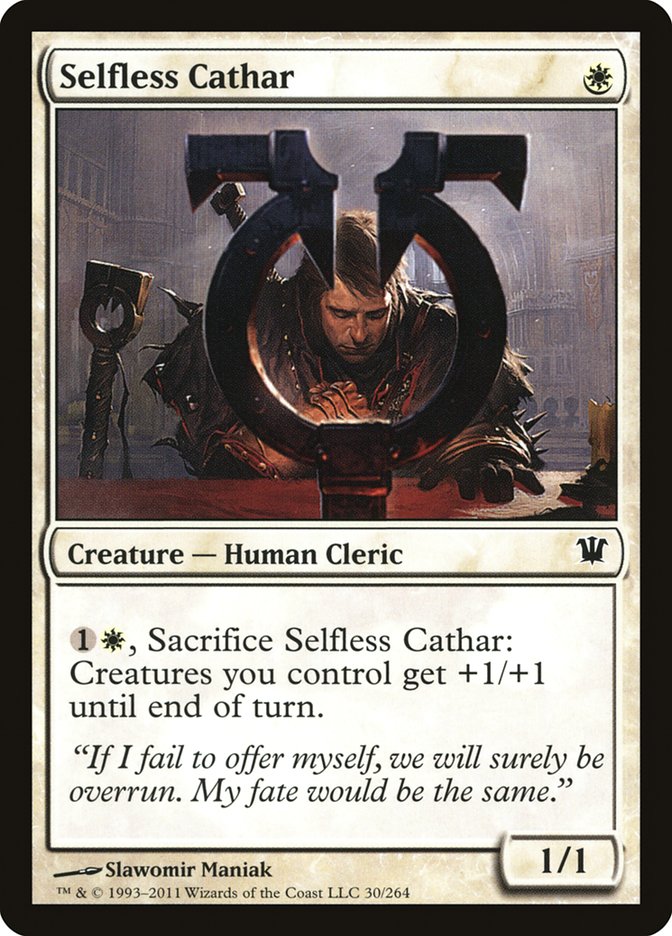 Selfless Cathar [Innistrad] | Gamer Loot