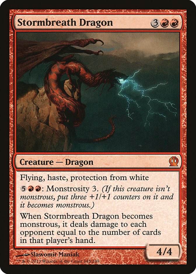 Stormbreath Dragon [Theros] | Gamer Loot