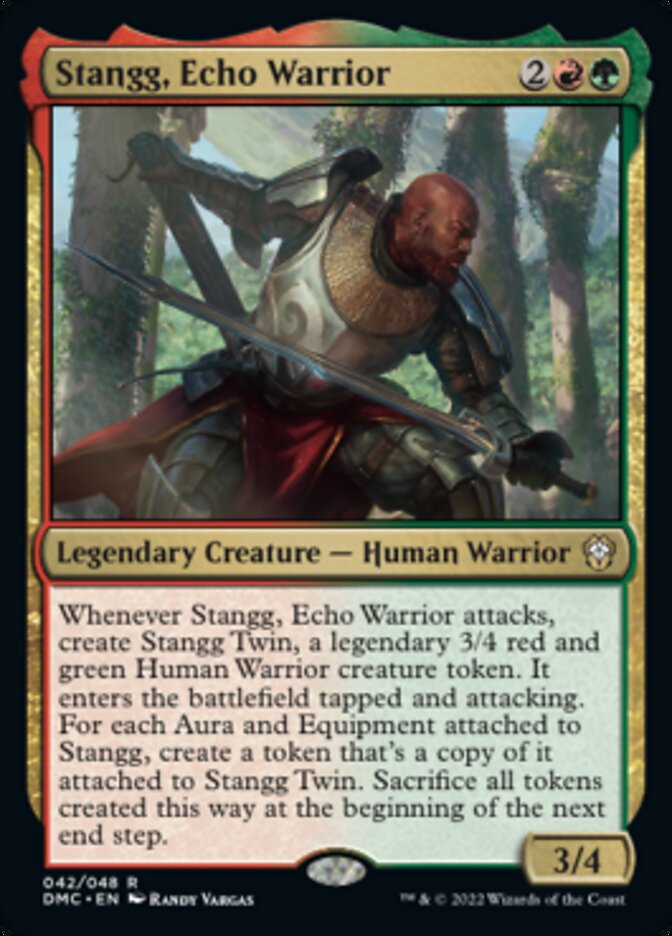 Stangg, Echo Warrior [Dominaria United Commander] | Gamer Loot