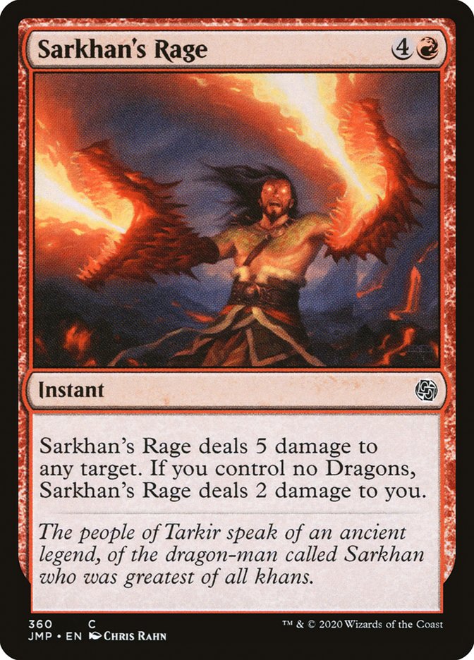 Sarkhan's Rage [Jumpstart] | Gamer Loot
