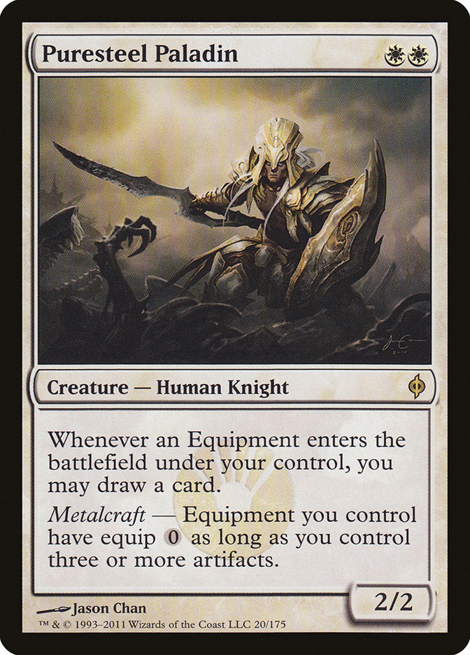 Puresteel Paladin [New Phyrexia] | Gamer Loot