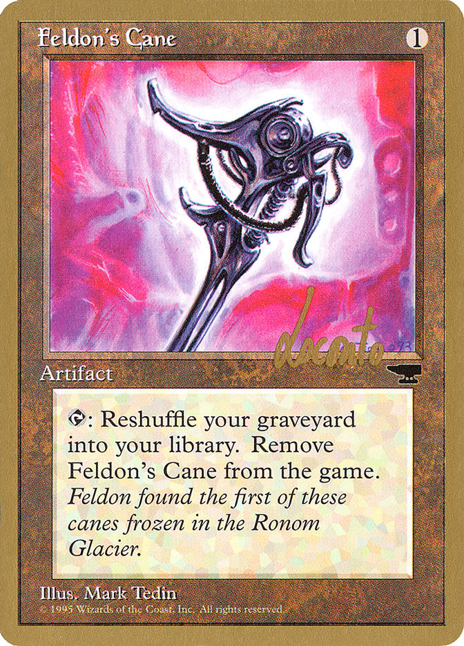 Feldon's Cane (Michael Loconto) [Pro Tour Collector Set] | Gamer Loot