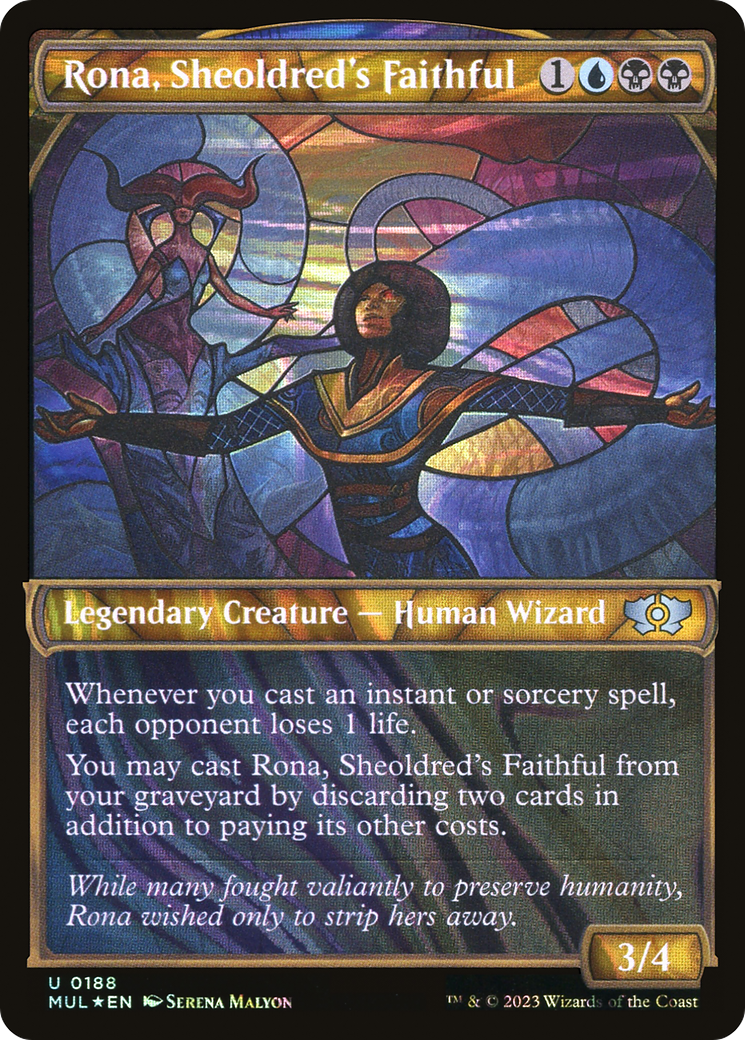 Rona, Sheoldred's Faithful (Halo Foil) [Multiverse Legends] | Gamer Loot