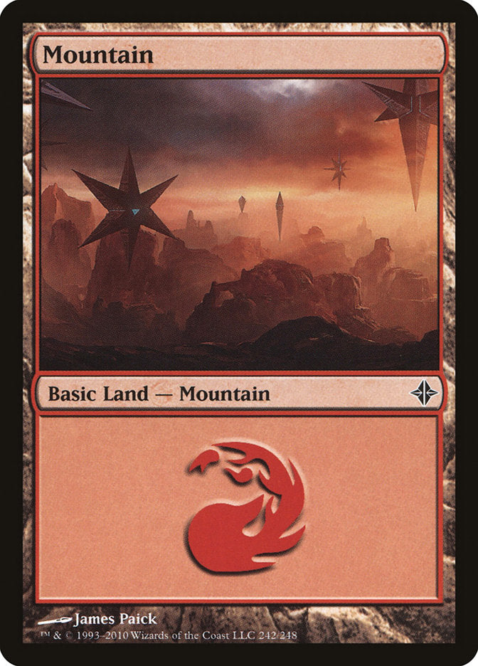 Mountain (242) [Rise of the Eldrazi] | Gamer Loot