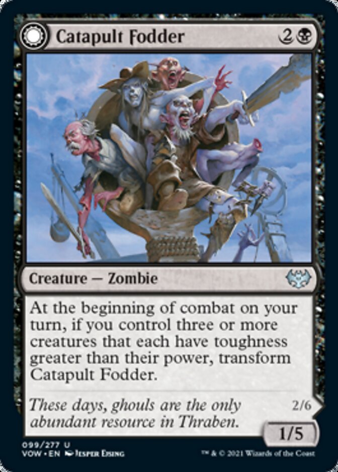 Catapult Fodder // Catapult Captain [Innistrad: Crimson Vow] | Gamer Loot