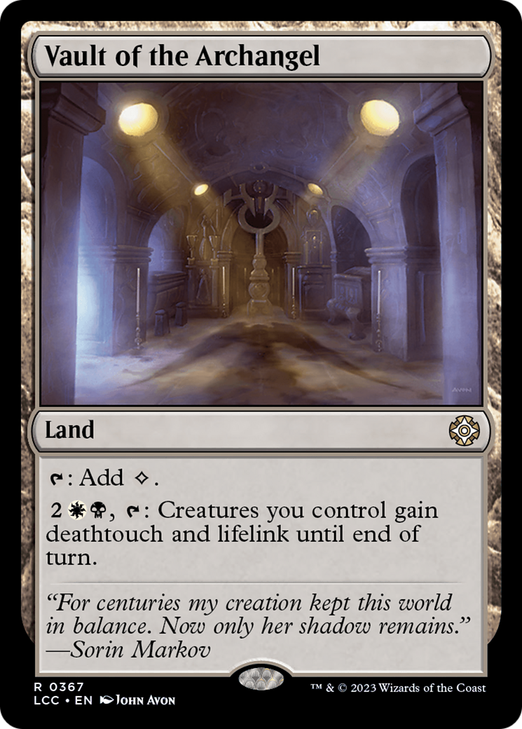 Vault of the Archangel [The Lost Caverns of Ixalan Commander] | Gamer Loot