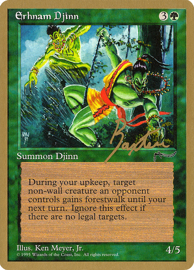 Erhnam Djinn (George Baxter) [Pro Tour Collector Set] | Gamer Loot