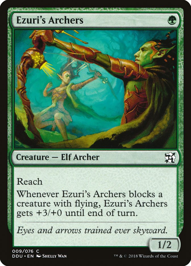 Ezuri's Archers [Duel Decks: Elves vs. Inventors] | Gamer Loot