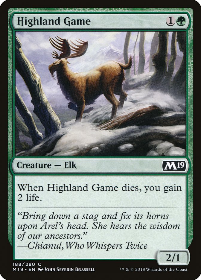 Highland Game [Core Set 2019] | Gamer Loot