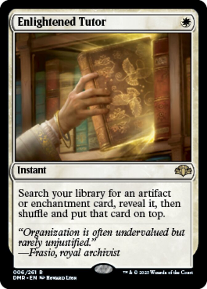 Enlightened Tutor [Dominaria Remastered] | Gamer Loot