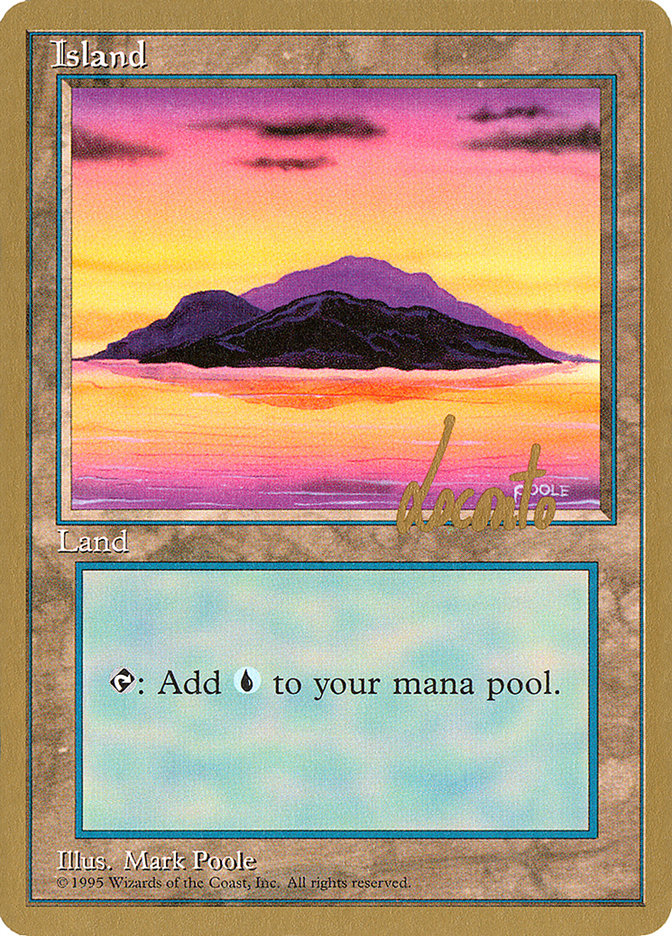 Island (ml368) (Michael Loconto) [Pro Tour Collector Set] | Gamer Loot