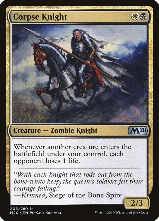 Corpse Knight [Core Set 2020] | Gamer Loot