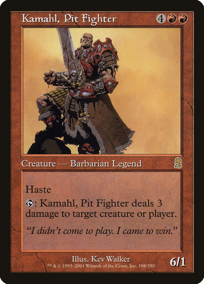 Kamahl, Pit Fighter [Odyssey] | Gamer Loot