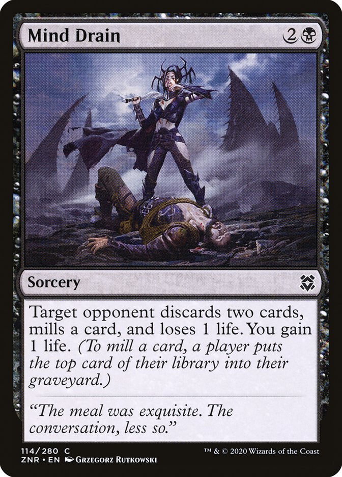 Mind Drain [Zendikar Rising] | Gamer Loot