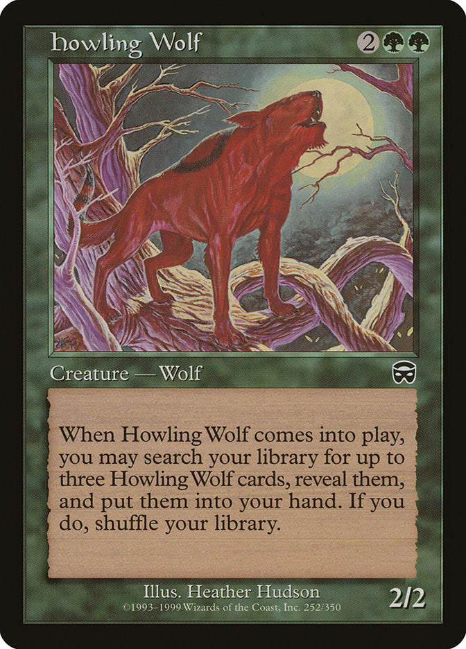 Howling Wolf [Mercadian Masques] | Gamer Loot