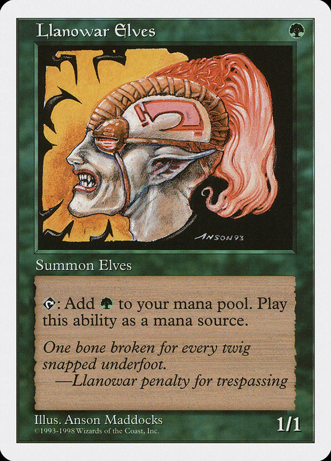 Llanowar Elves [Anthologies] | Gamer Loot