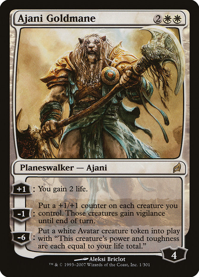 Ajani Goldmane [Lorwyn] | Gamer Loot