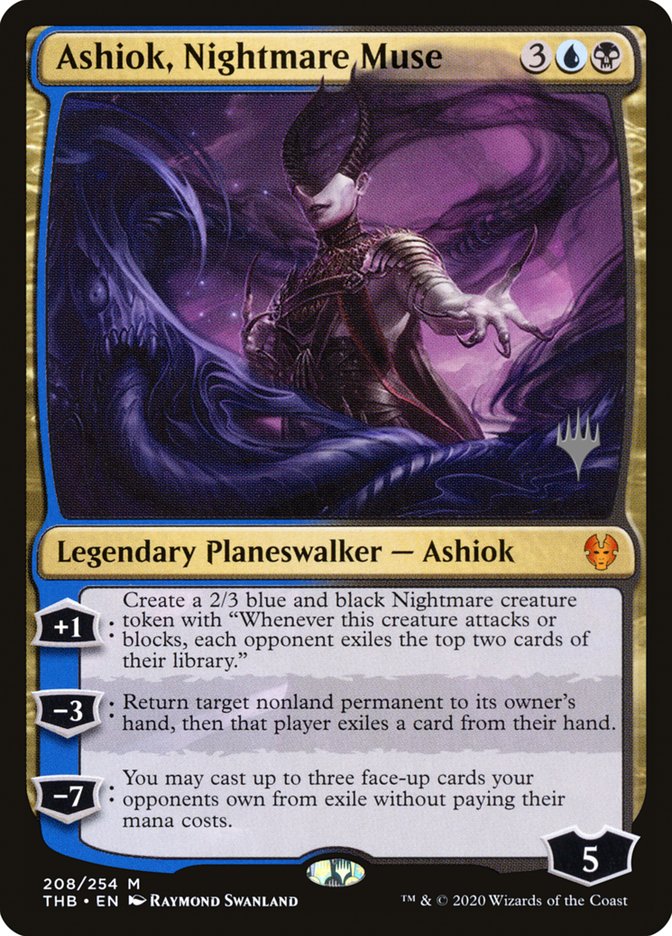 Ashiok, Nightmare Muse (Promo Pack) [Theros Beyond Death Promos] | Gamer Loot