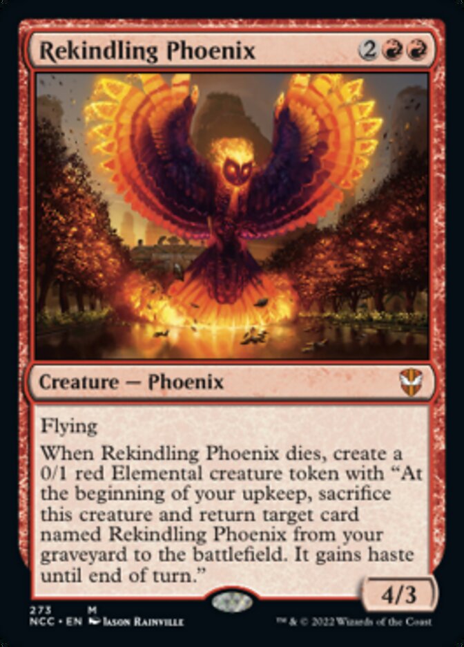 Rekindling Phoenix [Streets of New Capenna Commander] | Gamer Loot