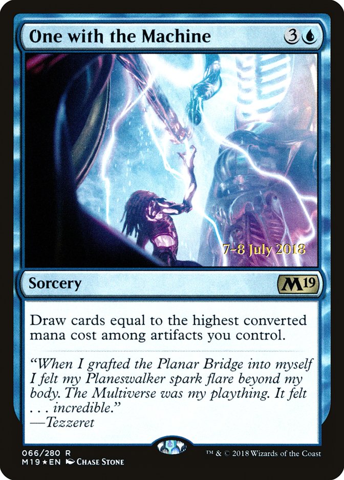 One with the Machine  [Core Set 2019 Prerelease Promos] | Gamer Loot