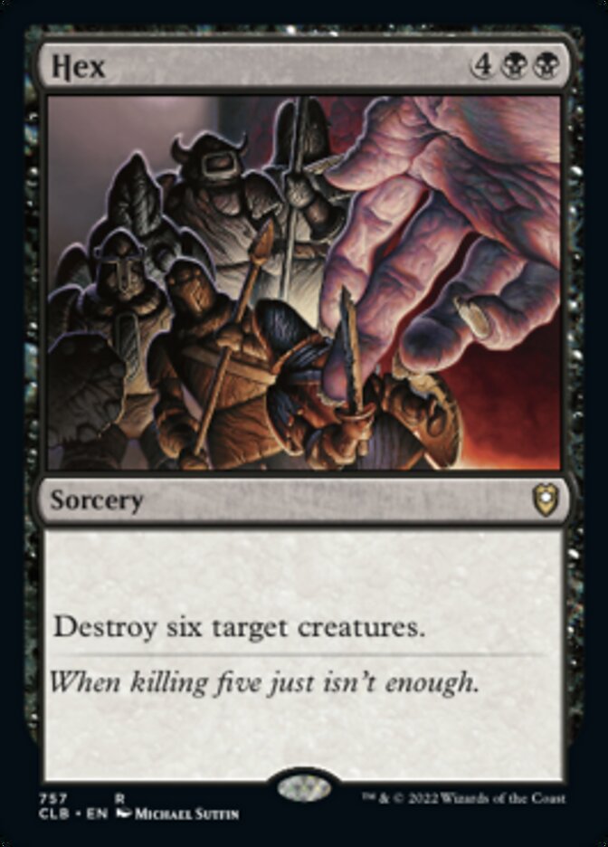 Hex [Commander Legends: Battle for Baldur's Gate] | Gamer Loot