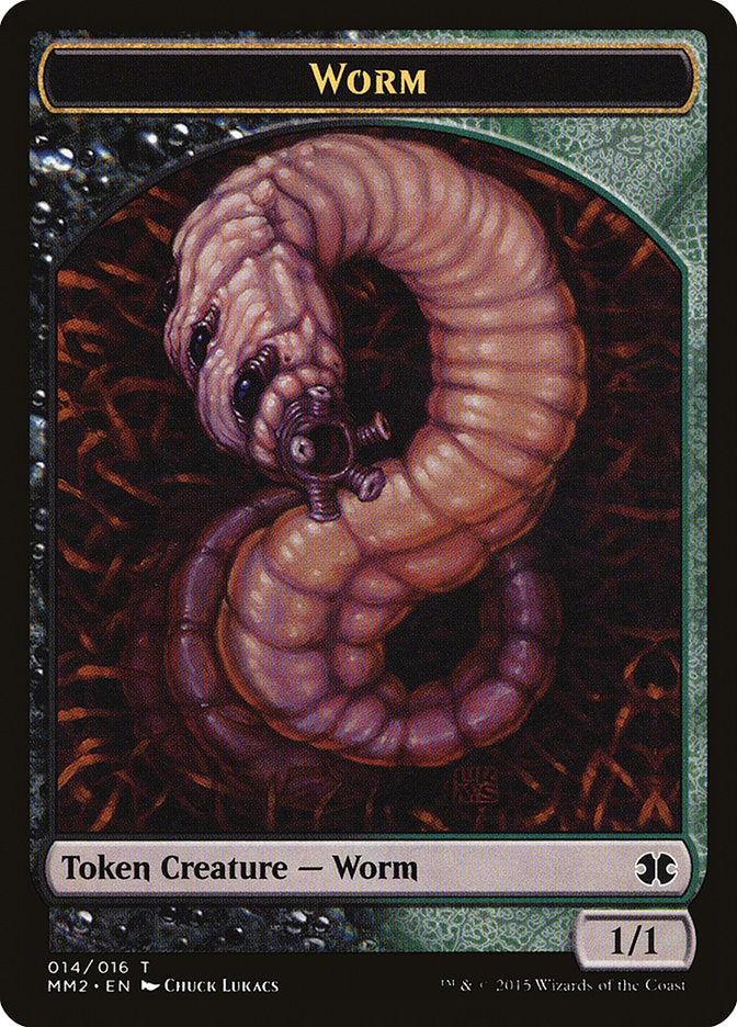 Worm [Modern Masters 2015 Tokens] | Gamer Loot