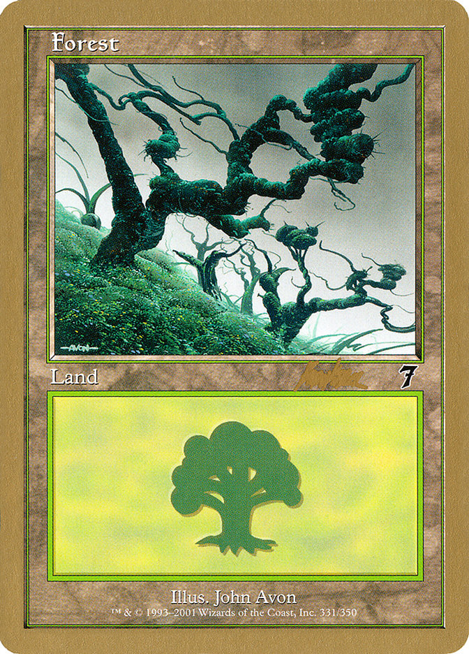 Forest (bk331) (Brian Kibler) [World Championship Decks 2002] | Gamer Loot