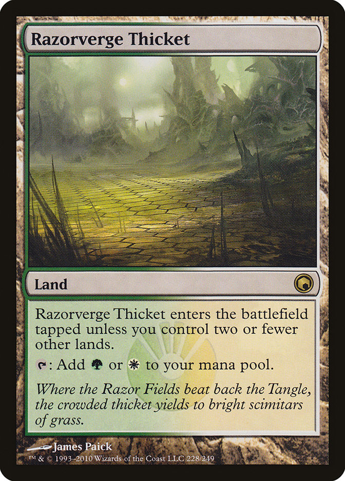 Razorverge Thicket [Scars of Mirrodin] | Gamer Loot