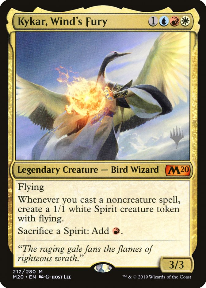 Kykar, Wind's Fury (Promo Pack) [Core Set 2020 Promos] | Gamer Loot