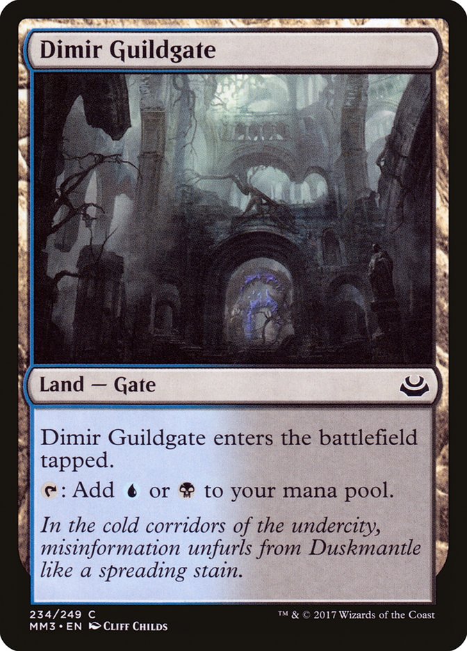 Dimir Guildgate [Modern Masters 2017] | Gamer Loot