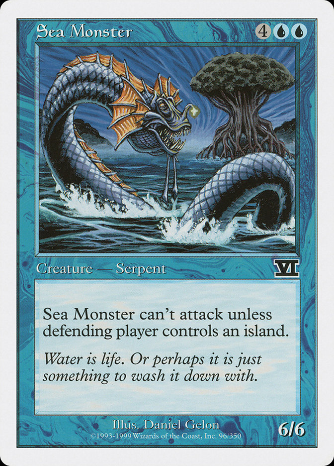 Sea Monster [Classic Sixth Edition] | Gamer Loot