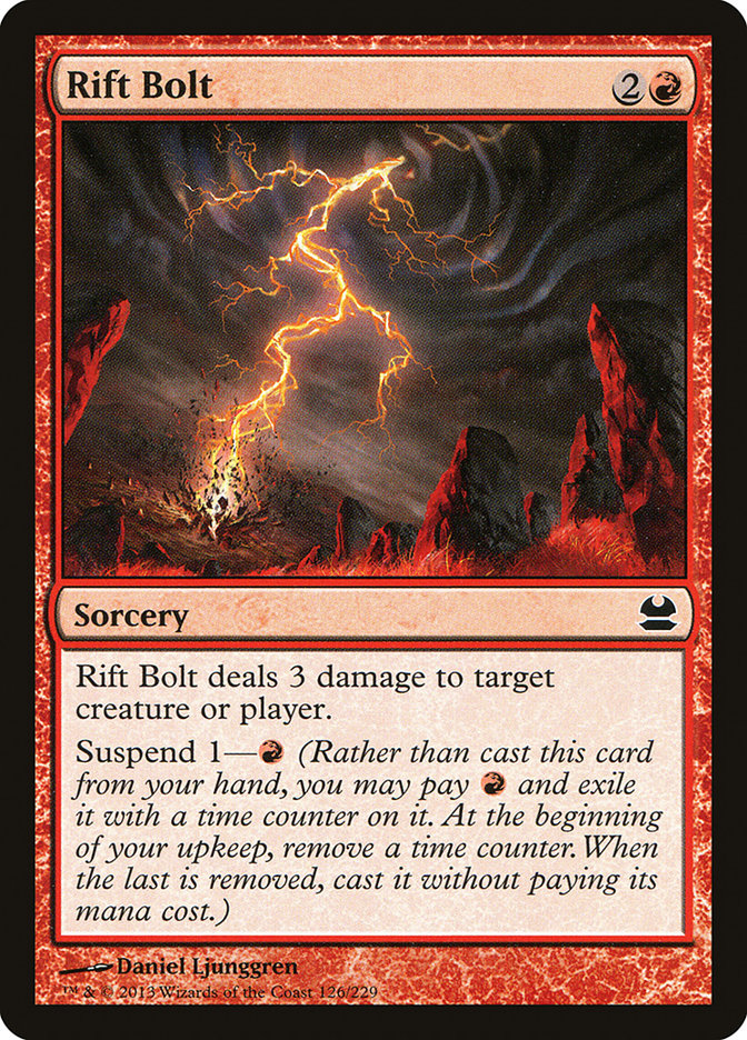 Rift Bolt [Modern Masters] | Gamer Loot