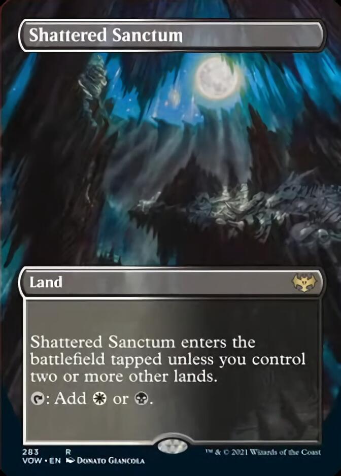 Shattered Sanctum (Borderless) [Innistrad: Crimson Vow] | Gamer Loot