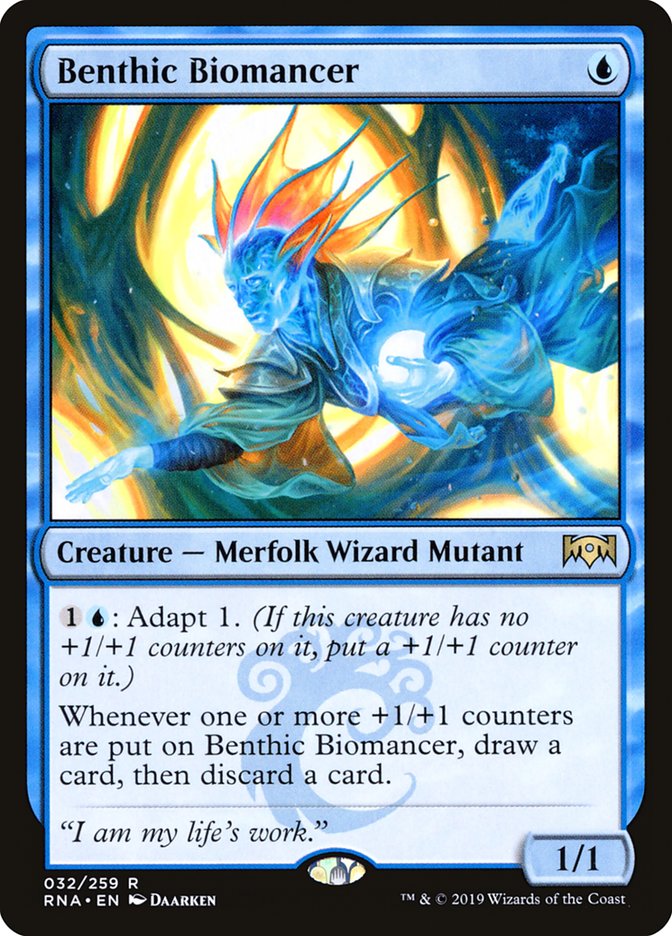 Benthic Biomancer [Ravnica Allegiance] | Gamer Loot