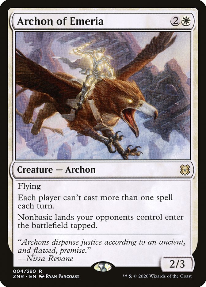 Archon of Emeria [Zendikar Rising] | Gamer Loot