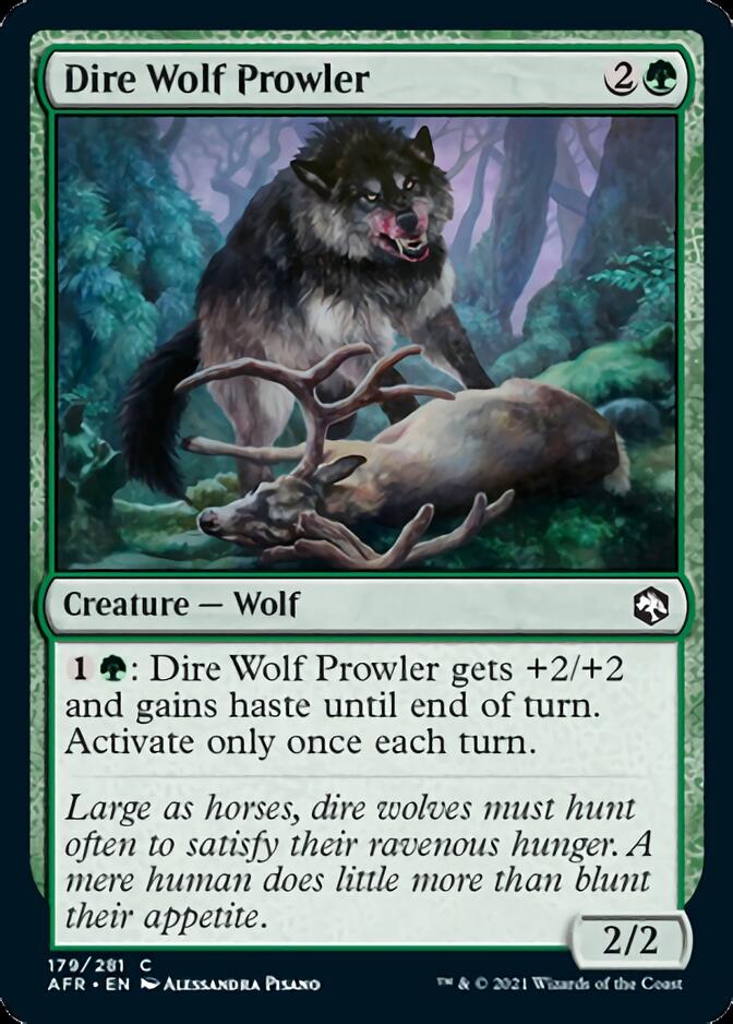 Dire Wolf Prowler [Dungeons & Dragons: Adventures in the Forgotten Realms] | Gamer Loot