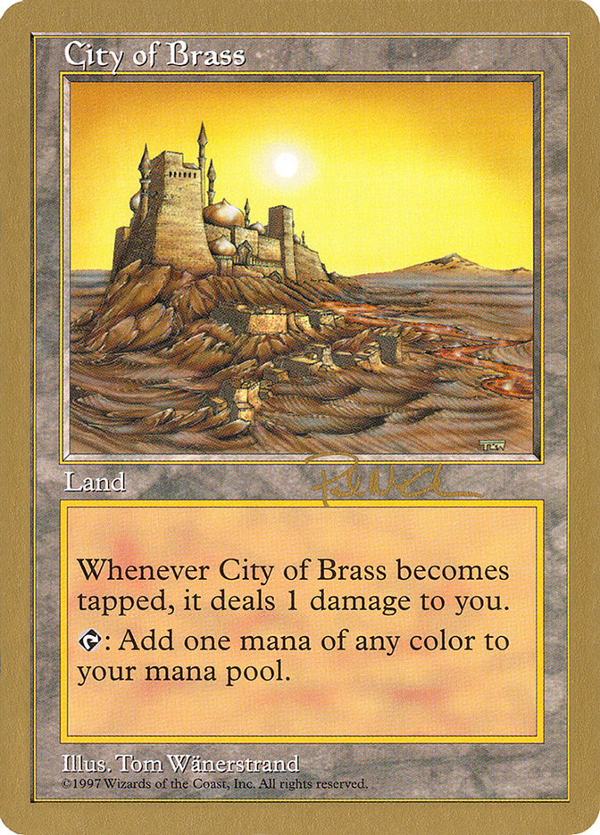 City of Brass (Paul McCabe) [World Championship Decks 1997] | Gamer Loot