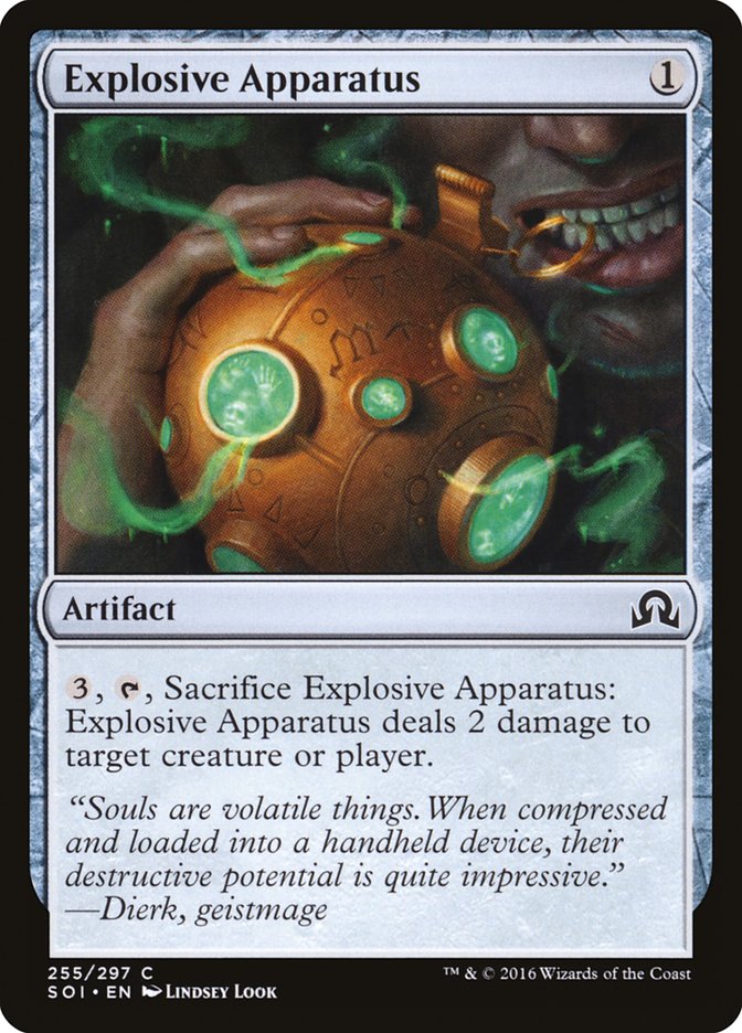 Explosive Apparatus [Shadows over Innistrad] | Gamer Loot