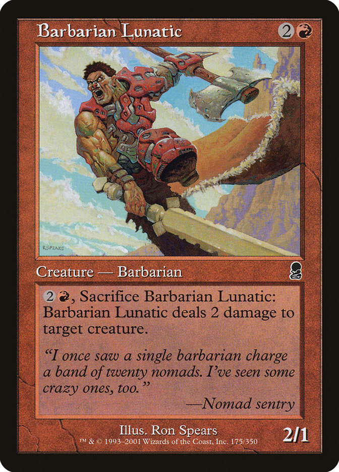 Barbarian Lunatic [Odyssey] | Gamer Loot