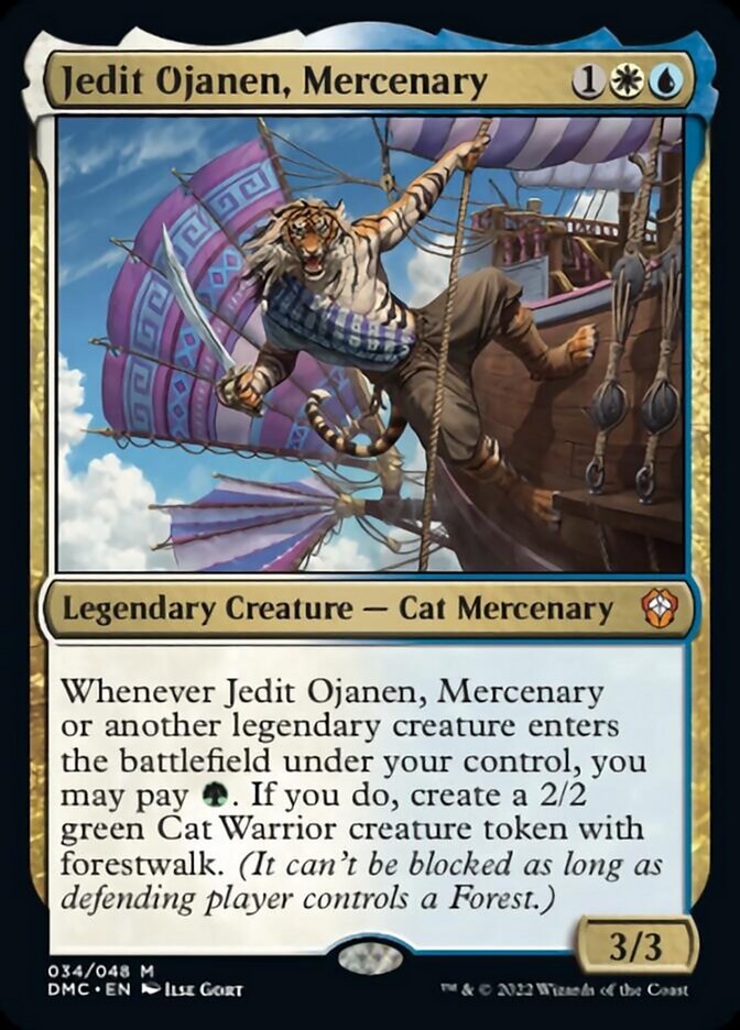 Jedit Ojanen, Mercenary [Dominaria United Commander] | Gamer Loot