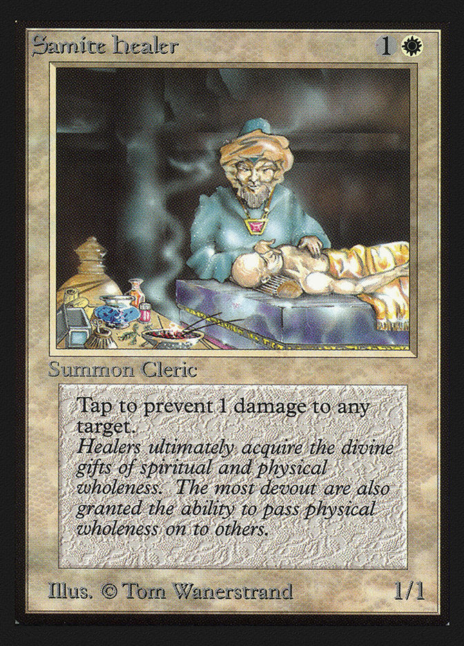 Samite Healer [International Collectors’ Edition] | Gamer Loot