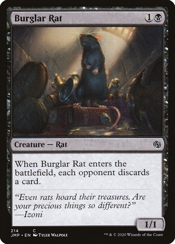 Burglar Rat [Jumpstart] | Gamer Loot