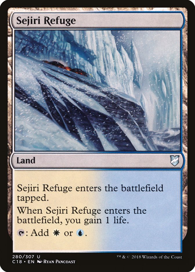 Sejiri Refuge [Commander 2018] | Gamer Loot