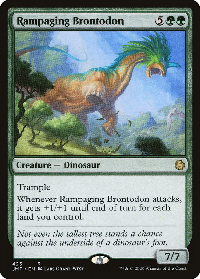 Rampaging Brontodon [Jumpstart] | Gamer Loot